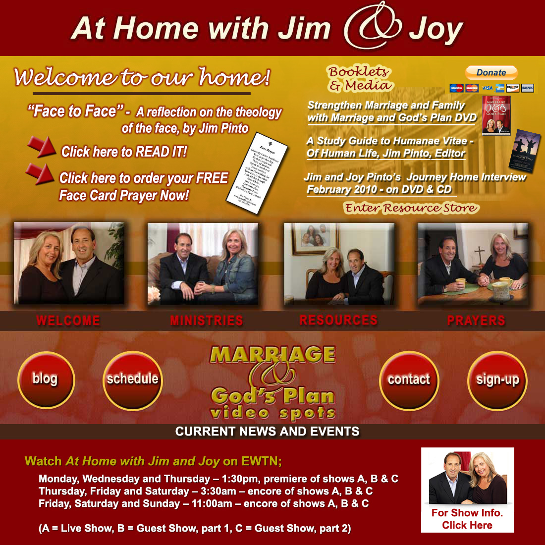 Jim and Joy Pinto's Home Page